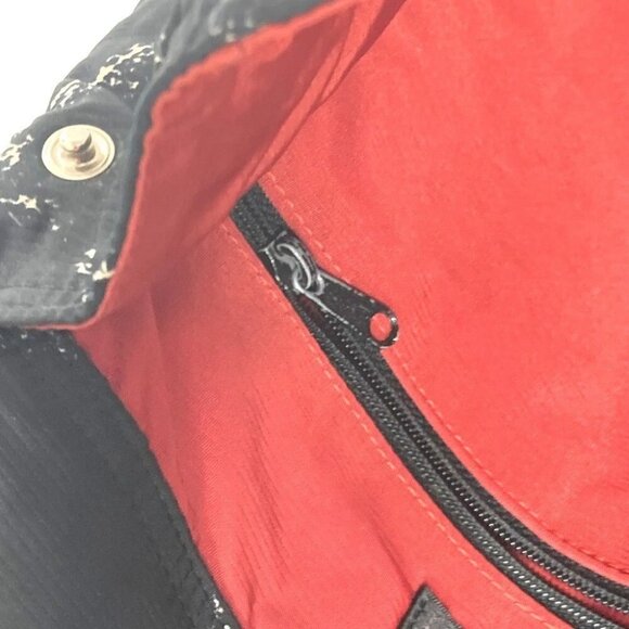 CHANEL Old travel line backpack bag Backpack Nylon Black - Picture 11 of 16